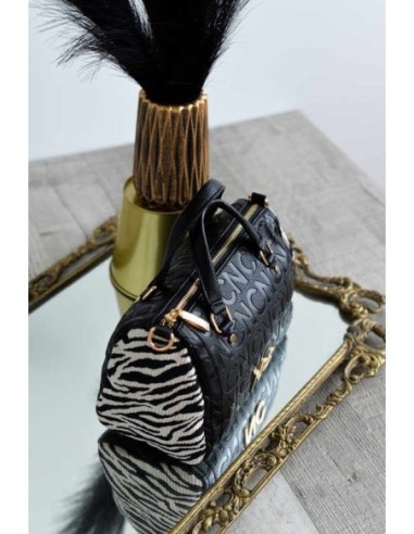 Mini bowling animal print negro cebra noco