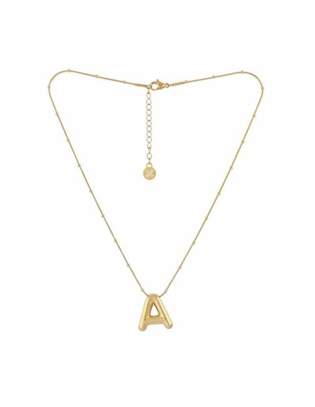 Collar Essentials Inicial A Dorado Anartxy