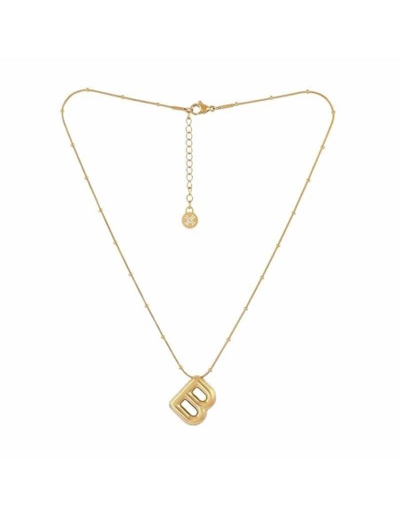 Collar Essentials Inicial B Dorado Anartxy