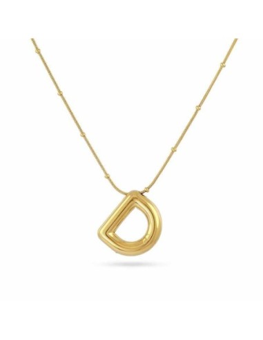 Collar Essentials Inicial D Dorado Anartxy