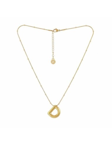 Collar Essentials Inicial D Dorado Anartxy