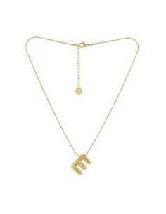 Collar Essentials Inicial E Dorado Anartxy 2