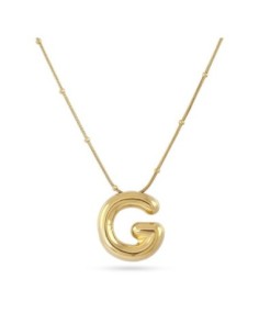 Collar Essentials Inicial G Dorado Anartxy