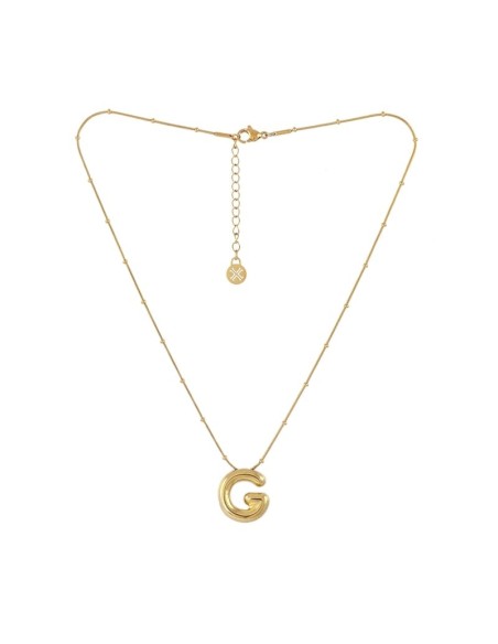 Collar Essentials Inicial G Dorado Anartxy