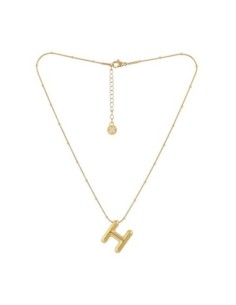 Collar Essentials Inicial H Dorado Anartxy 2