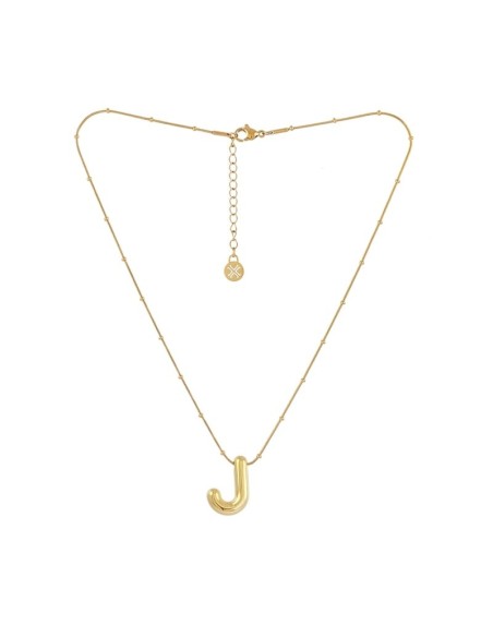 Collar Essentials Inicial J Dorado Anartxy