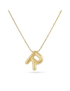 Collar Essentials Inicial R Dorado Anartxy
