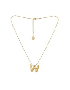 Collar Essentials Inicial W Dorado Anartxy 2