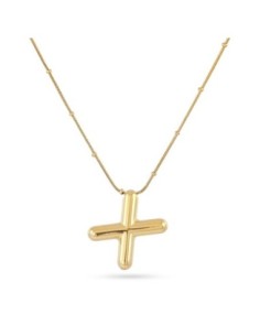 Collar Essentials Inicial X Dorado Anartxy
