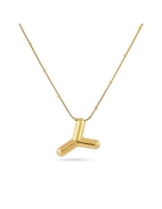 Collar Essentials Inicial Y Dorado Anartxy