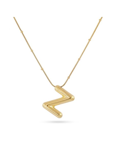 Collar Essentials Inicial Z Dorado Anartxy
