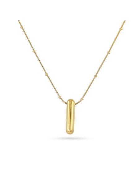 Collar Essentials Inicial I Dorado Anartxy