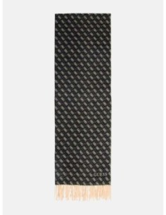 Bufanda Guess Logo 4G Negra