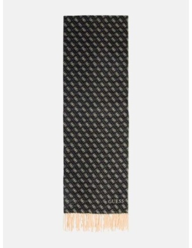 Bufanda Guess Logo 4G Negra