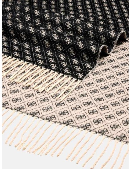Bufanda Guess Logo 4G Negra
