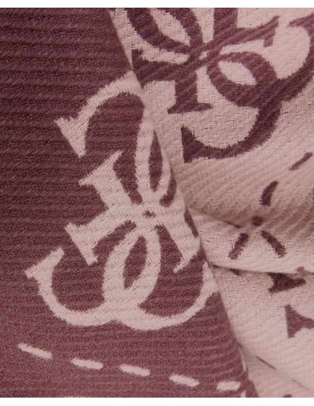 Bufanda Guess Logo 4G Burdeos