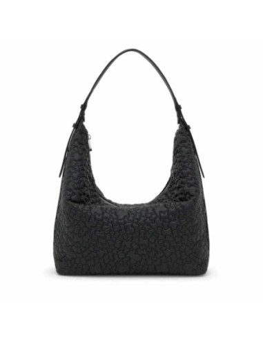 Bolso de hombro grande negro TOUS Puffy bear
