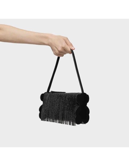 Bolso de hombro negro TOUS Salsi