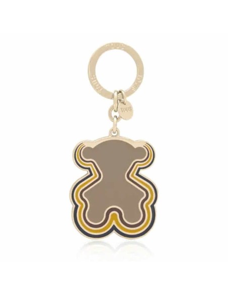 Llavero Tous Bear Waves topo-dorado