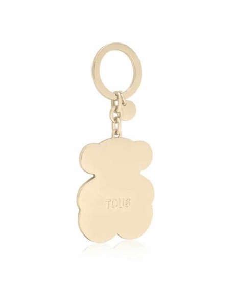 Llavero Tous Bear Waves topo-dorado