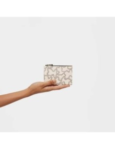 Monedero tarjetero Tous beige Kaos Icon 2