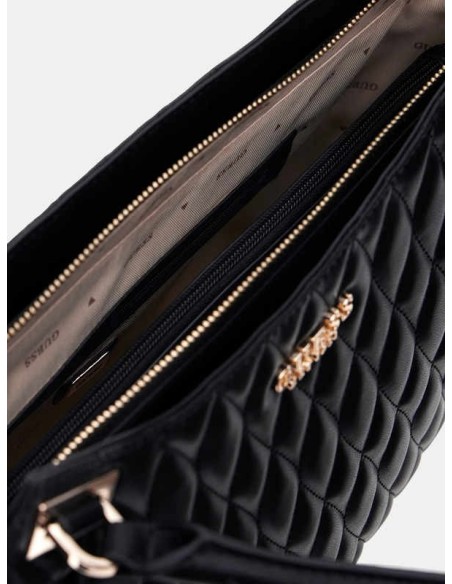 Shopper Guess Valla pespunteado Negro