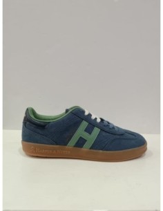 SNEAKER HAMPTONS COLORS GUNMETAL BLUE HARPER AND NEYER 2