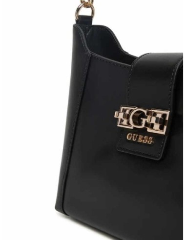 Bolso hobo Jane Negro Guess