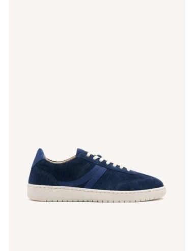 ZAPATILLAS PIEL SERRAJE TIVERTON AZUL MARINO GIOSEPPO