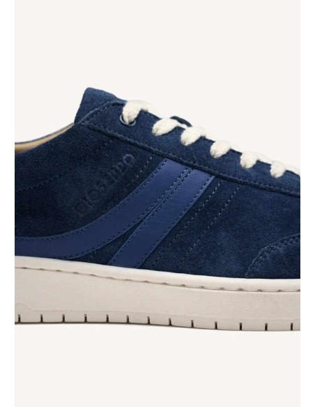 ZAPATILLAS PIEL SERRAJE TIVERTON AZUL MARINO GIOSEPPO