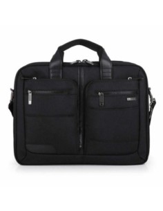 Maletín para portátil 15,6" 3 Dpt. STARK GABOL Negro