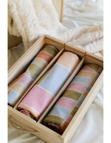 Pashmina Noco Geométrica colores Rosa
