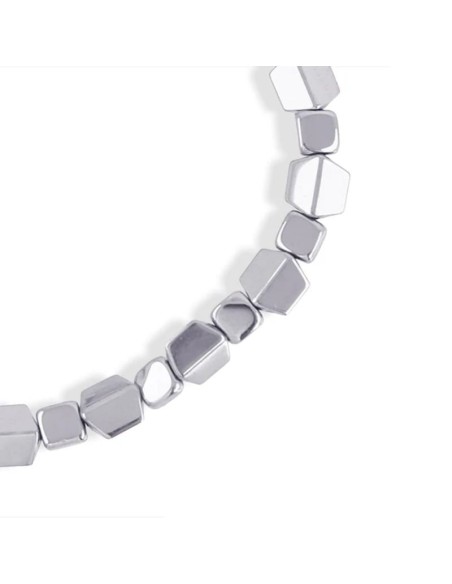 Pulsera Anartxy Essentials Slate Plateada