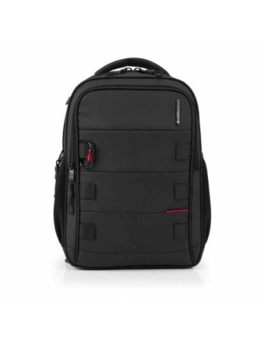 Mochila para portátil 3 dptos. DISK Gabol Negro