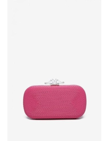 Clutch Abbacino Trenzado Fucsia