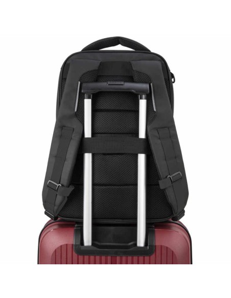 Mochila para portátil 3 dptos. DISK Gabol Negro