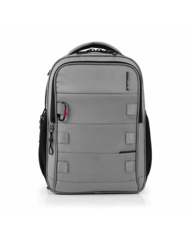 Mochila para portátil 3 dptos. DISK Gabol Gris