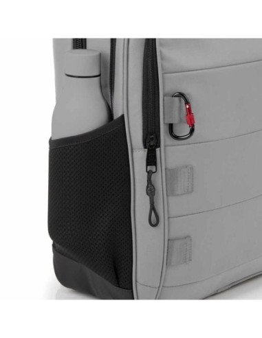 Mochila para portátil 3 dptos. DISK Gabol Gris