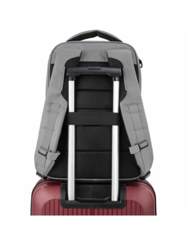 Mochila para portátil 3 dptos. DISK Gabol Gris