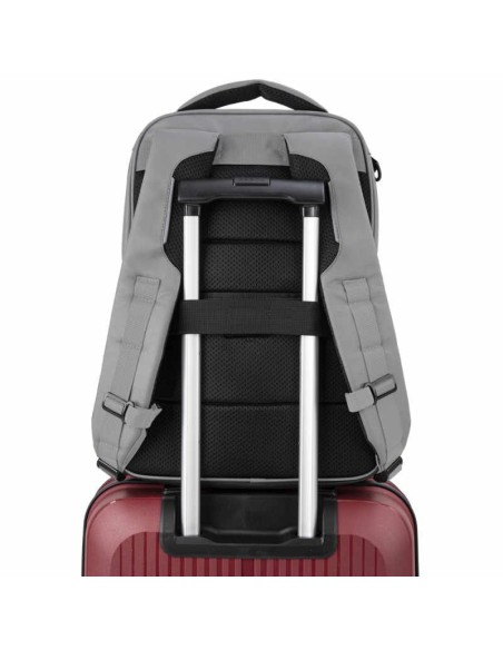 Mochila para portátil 3 dptos. DISK Gabol Gris
