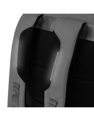 Mochila para portátil 3 dptos. DISK Gabol Gris
