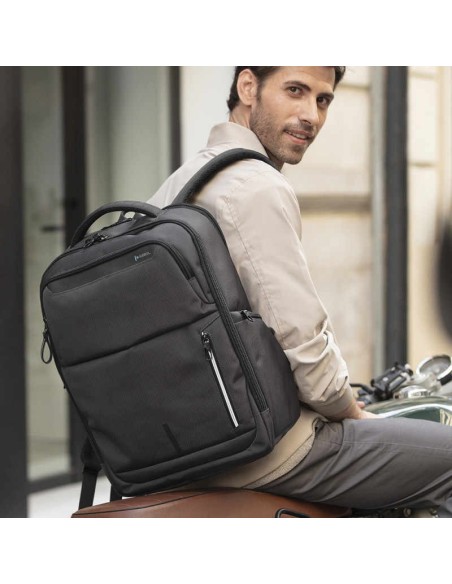 Mochila para portátil impermeable DATA Negro Gabol