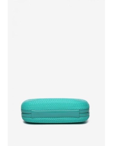 Clutch Abbacino Trenzado Turquesa