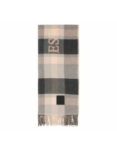 Bufanda de hombre Scarf Jacquard Guess Gris Oscuro