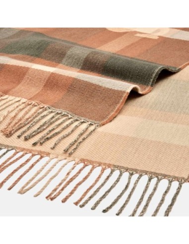 Bufanda de hombre Scarf Jacquard Guess Marron y Verde
