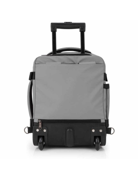Mochila con ruedas CANADA gris gabol