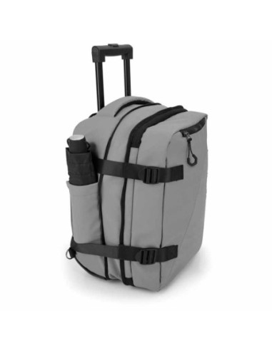 Mochila con ruedas CANADA gris gabol
