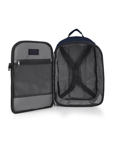 Mochila con ruedas CANADA negra gabol