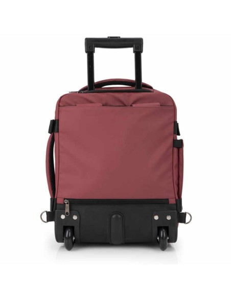 Mochila con ruedas CANADA burdeos gabol