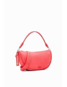 Bolso Desigual Ovalado Estrella Coral